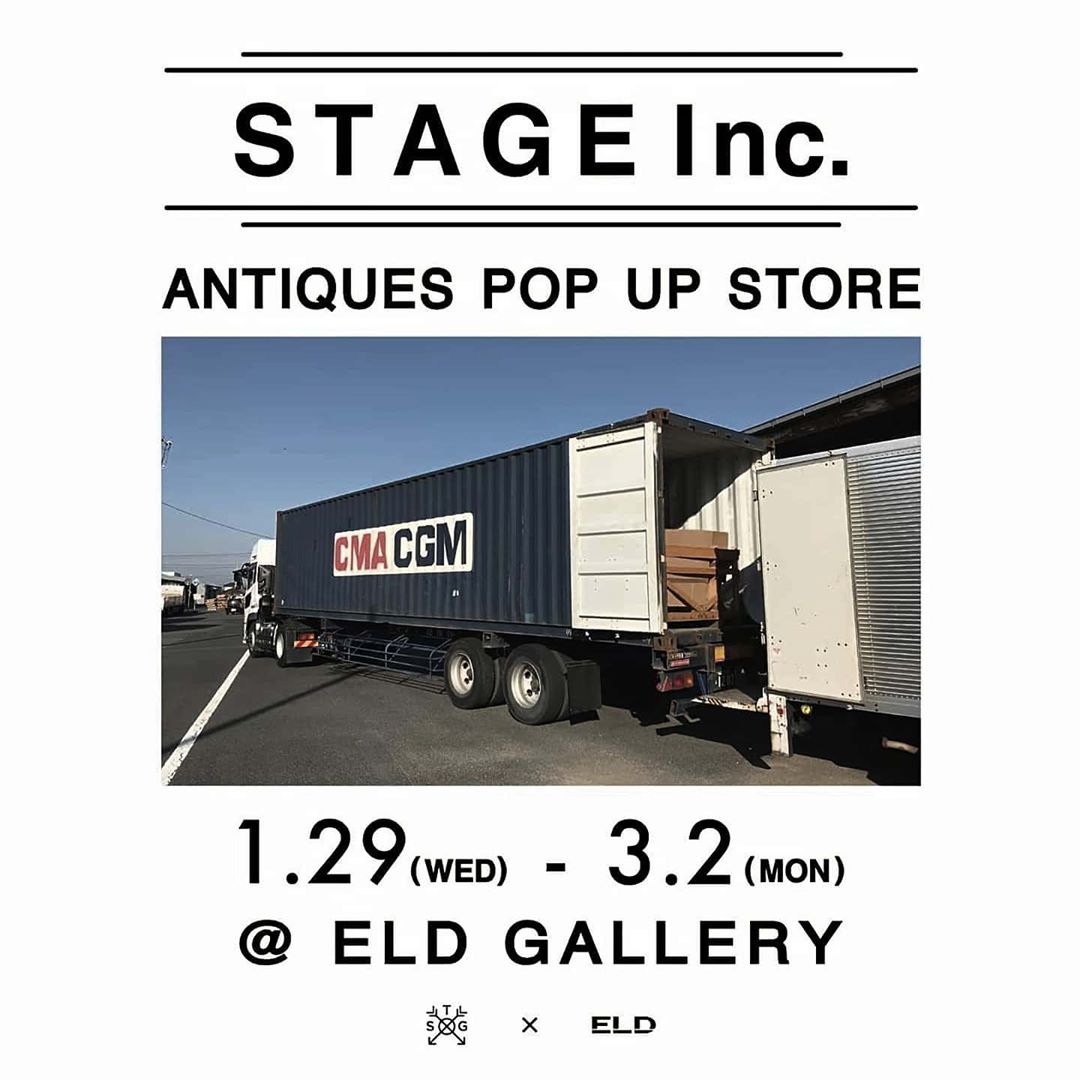 STAGE.Inc-antique shop on Instagram: “こんばんわ。竹本です。 明日から @eld_interior_products 様のお店で展示販売しています。 デザイナー系をメインに展示しています！ 場所はこちら⬇ 岡山県岡山市北区横井上20ｰ3…”