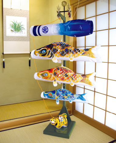 室内飾り鯉のぼり 京錦