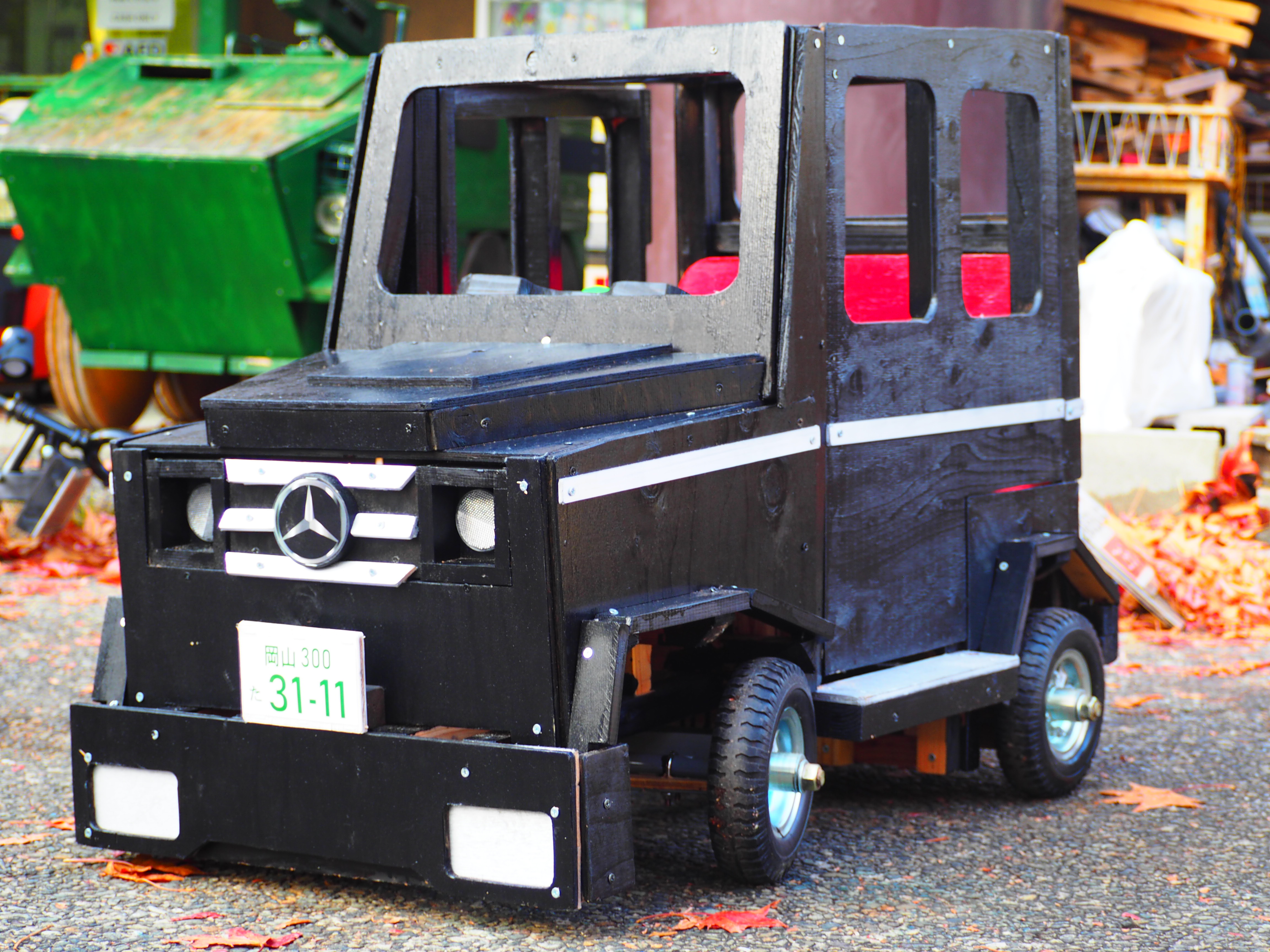 新型のりもの!! モリノデスベンツ完成!!